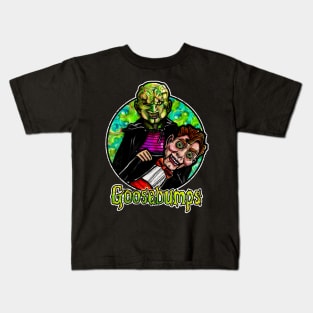 Goosebumps The Haunted Mask and Slappy. Kids T-Shirt